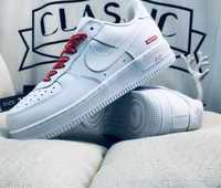 Nike Air Force 1 Low Supreme White  44