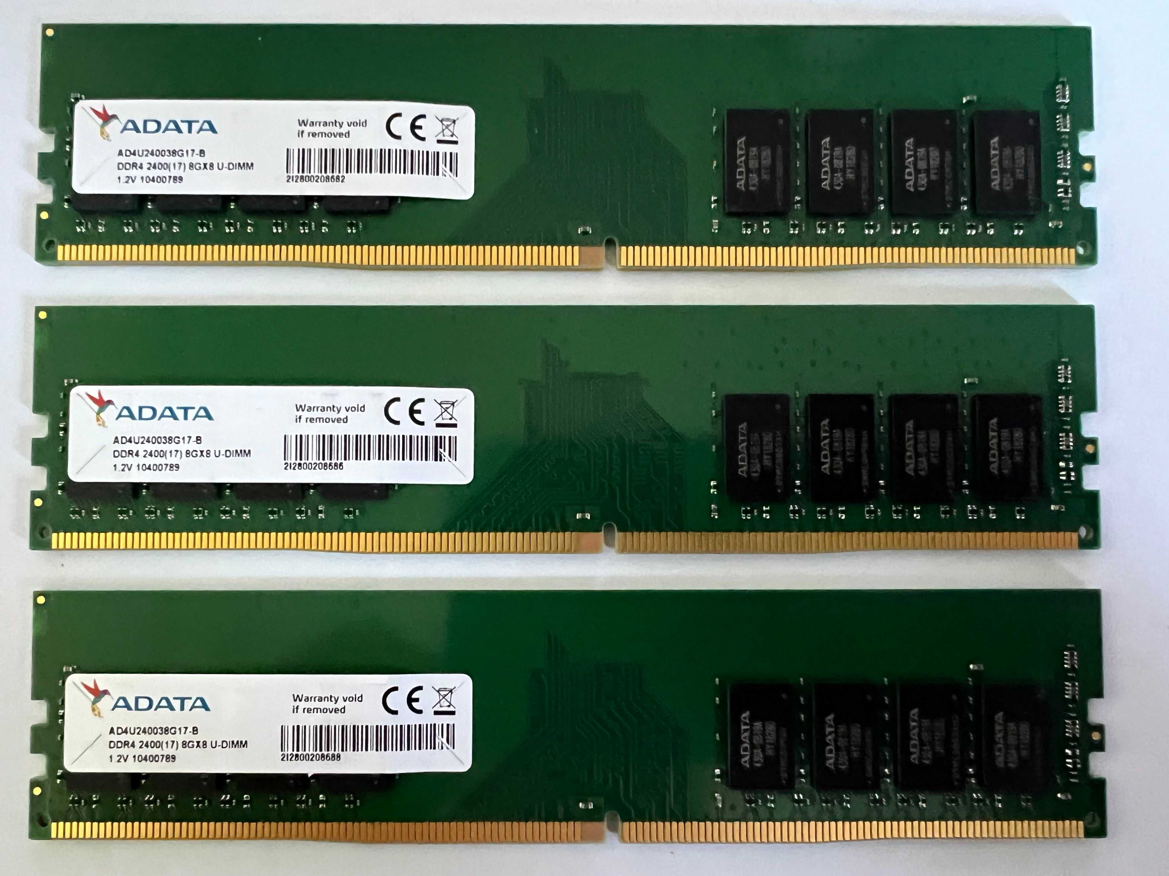 Оперативна пам'ять Kingston, ADATA DDR4 4GB/8GB/2400/2666MHz