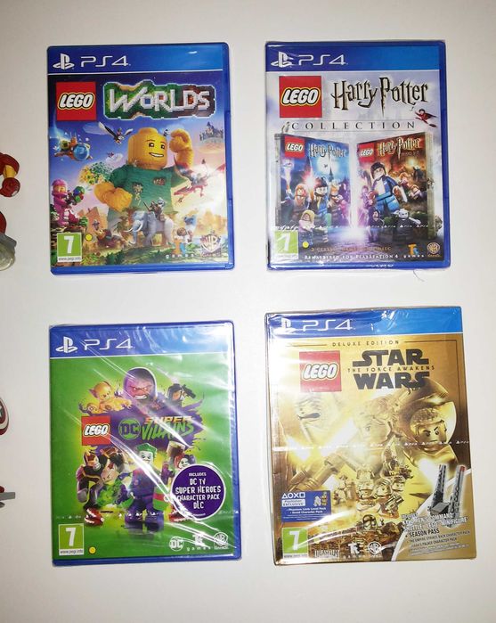 Jogos PS4 - Lego + Marvel + Disney Infinity
