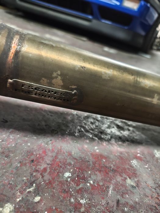 Downpipe Escapes Escorpião para Leon/A3/Golf mk5