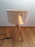 Lampa z abażurem
