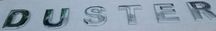 Logo Dacia Duster metalowy napis
