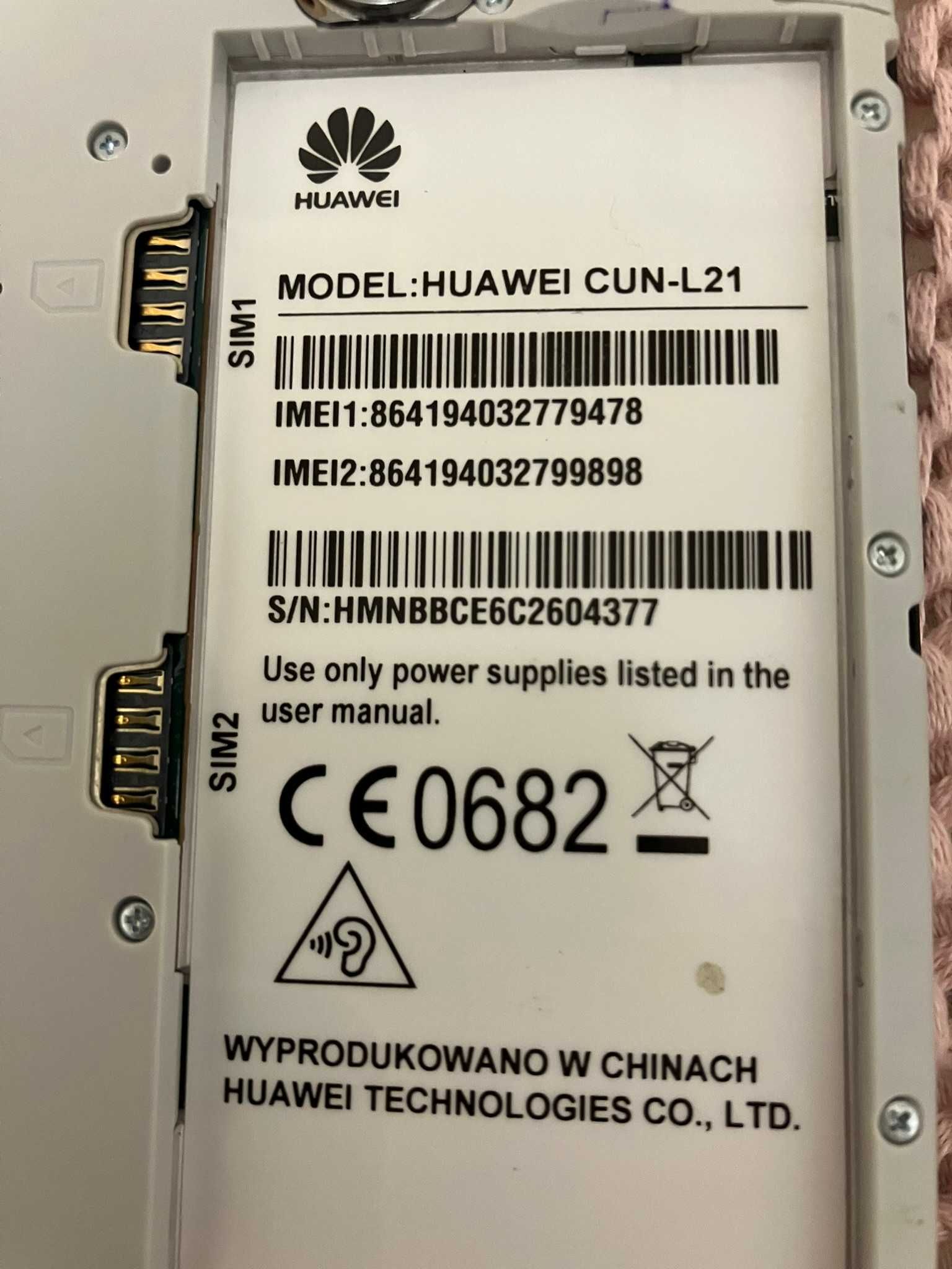 Huawei CUN-L21 - używany
