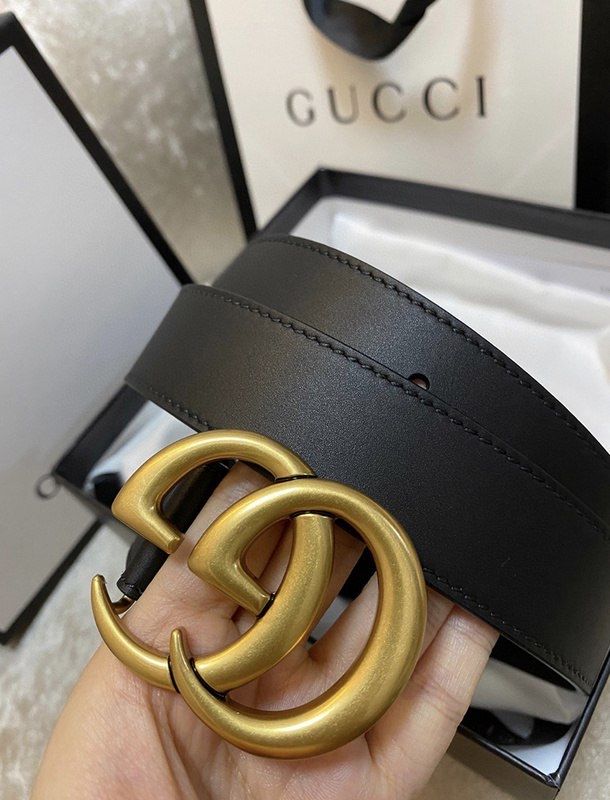 Pasek Gucci Złota Klamra