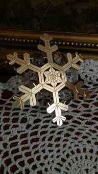 снежинка и бабочки Сваровски сувенир подарок