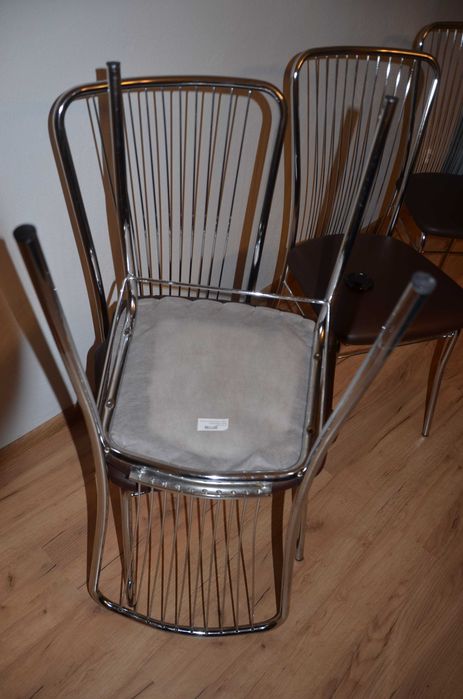 Elegancki zestaw do jadalni – stół 155x80 i 4 krzesła