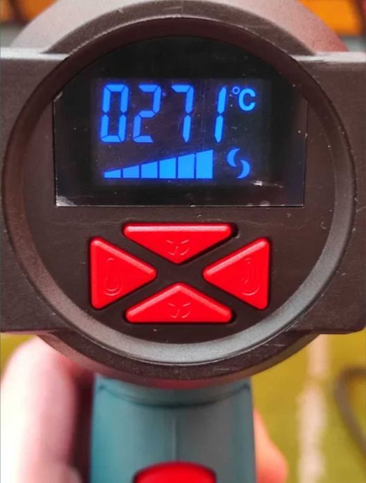 Фен промисловий, професiйний MYTHTIGER 2000 Вт, з LCD дисплеєм