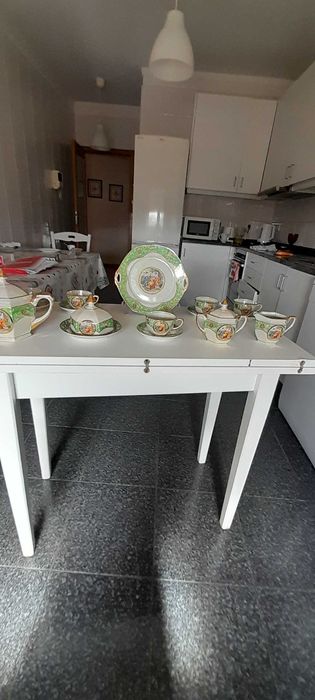 Serviço de chá muitíssimo antigo