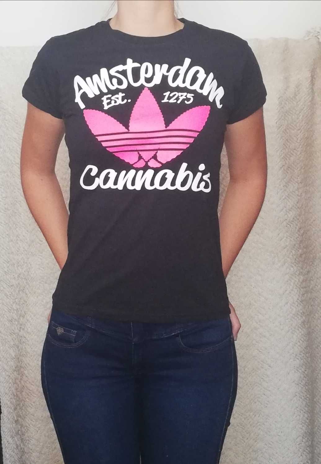 T-shirt Amsterdam Cannabis