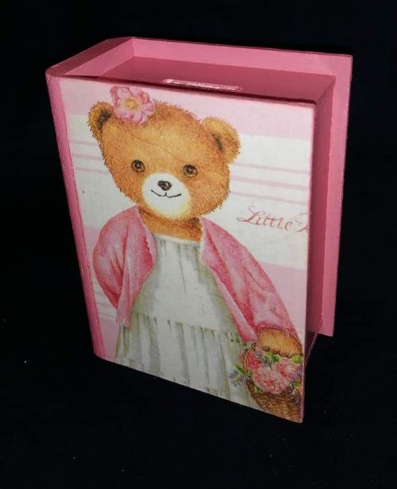 Skarbonka ręcznie wykonana Chłopiec Dziewczynka