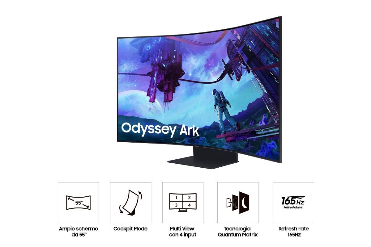 Samsung Odyssey Ark 2nd Gen G97NC LS55CG970NUXEN 165 Hz,  FVAT