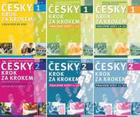 Česky Krok za krokem 1 (А1-А2), 2 (В1). Якісний друк. Не пружина.