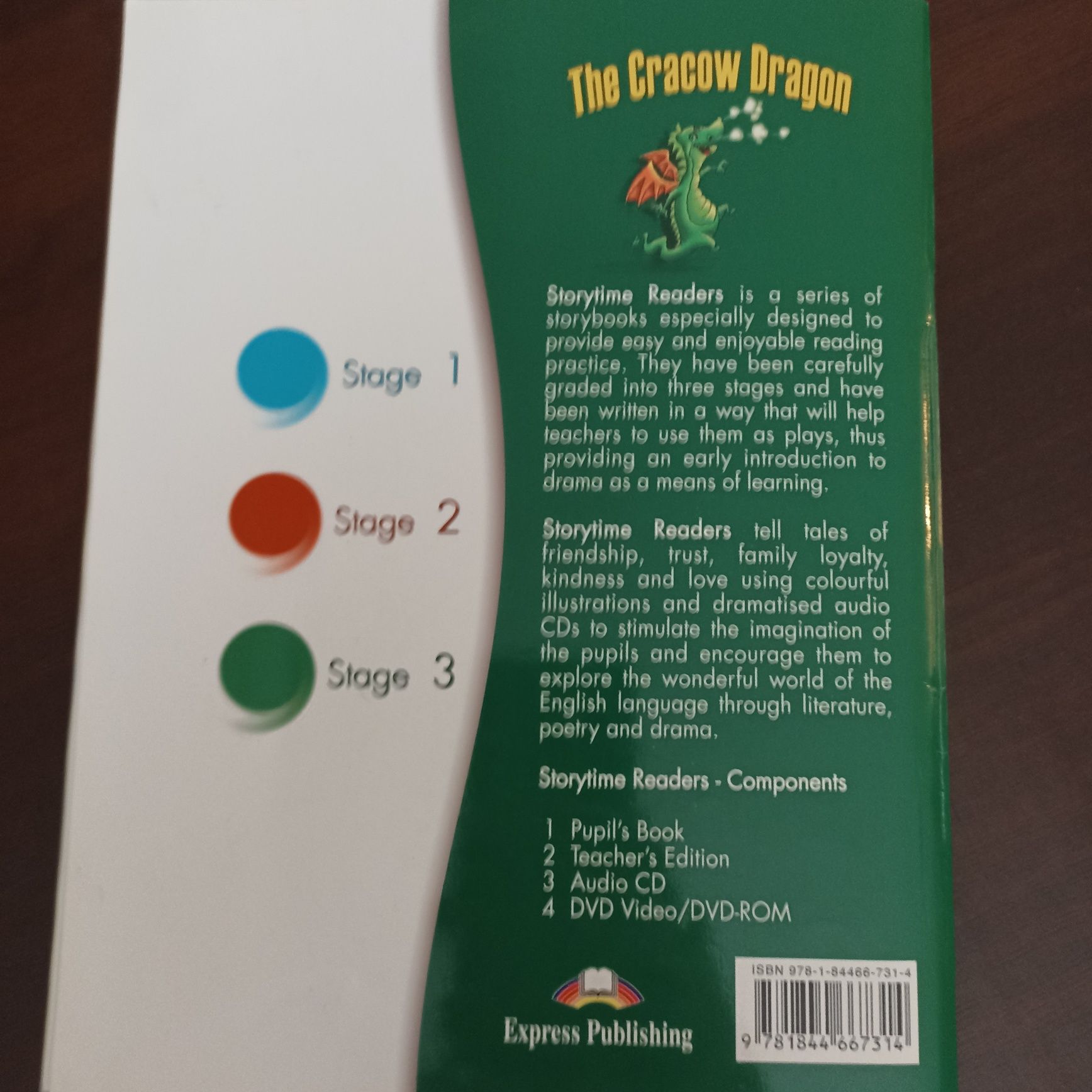 The Cracow Dragon książka + dvd z bajką express publishing