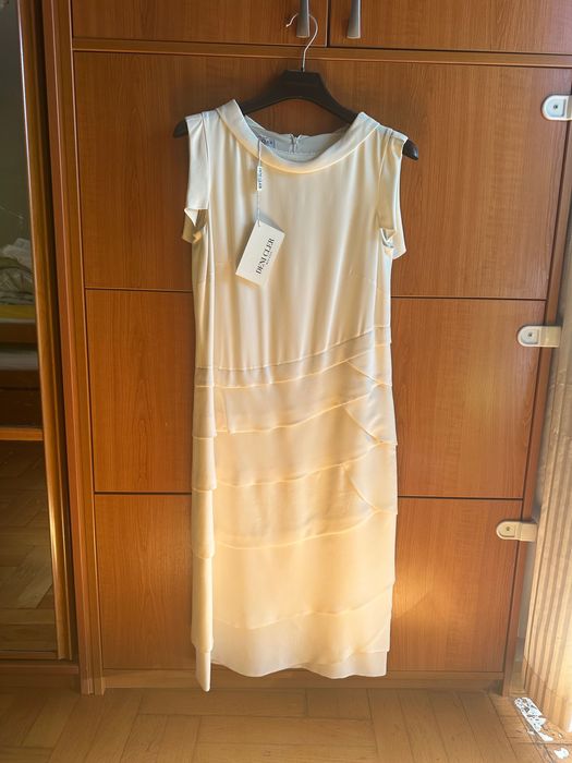 Deni Cler Jedwabna Sukienka Madelle Rouje r. 36