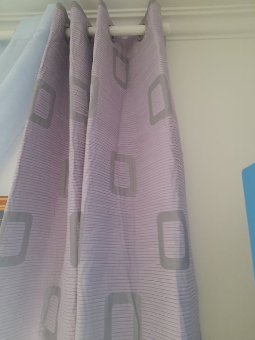 Conjunto de duas cortinas