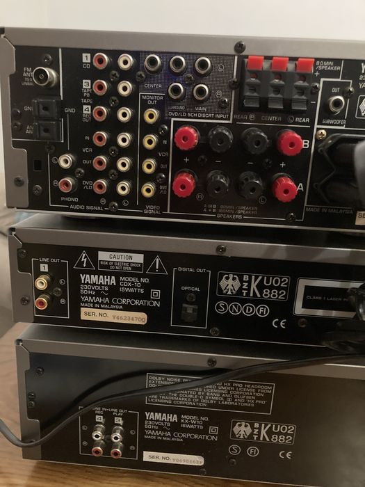 Yamaha retro deck cd tuner.