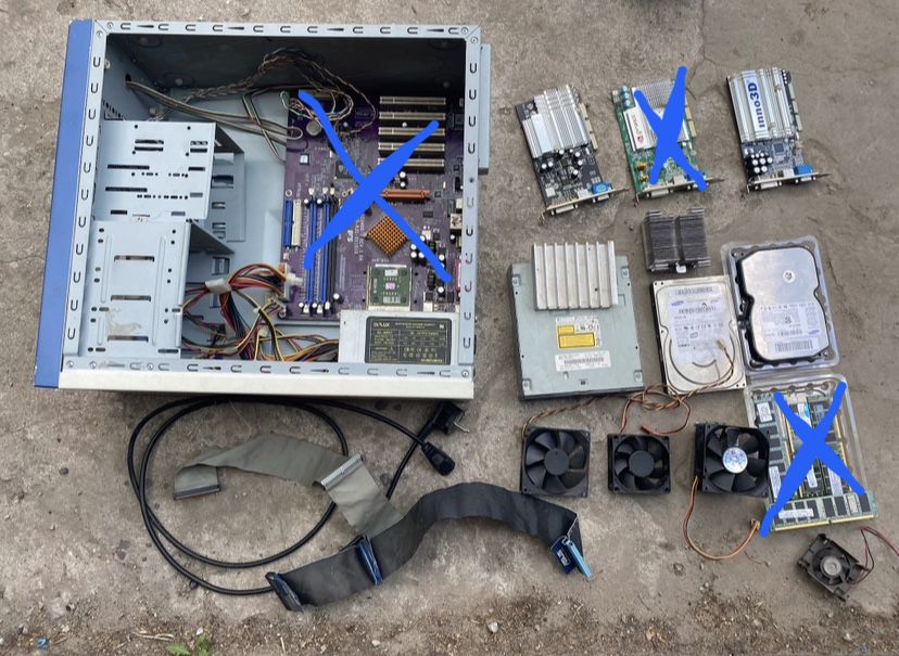 Продам ПК на запчасти