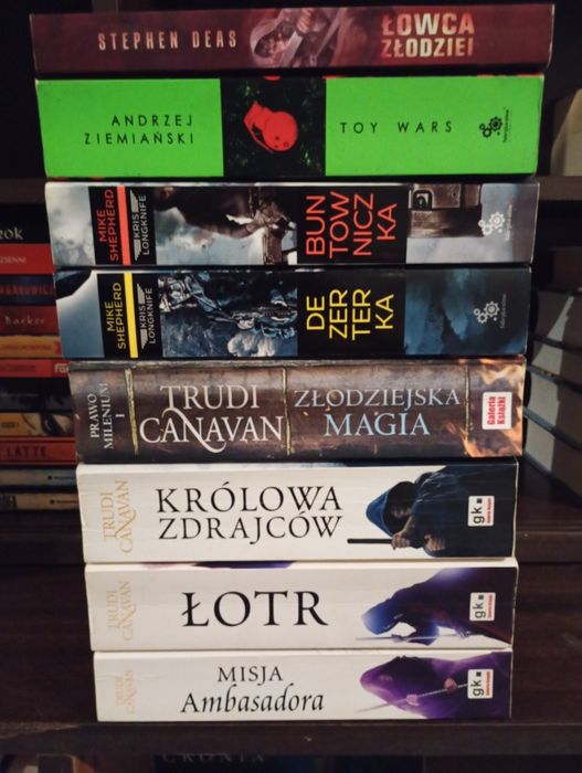 Kolekcja książek fantasy ponad 200 część 2 (aktualizacja)