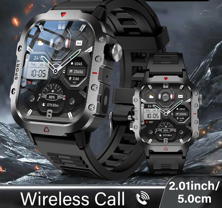 Smartwatch resistente NOVO para Android e Iphone