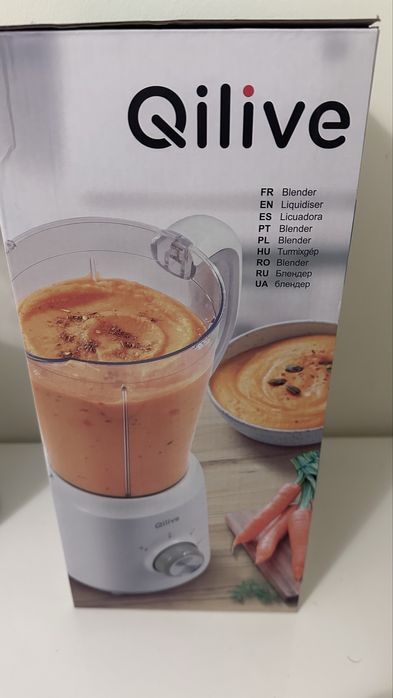 Liquidificadora Qilive Q.5176 – 1,5 L / 500 W – Em ótimo estado