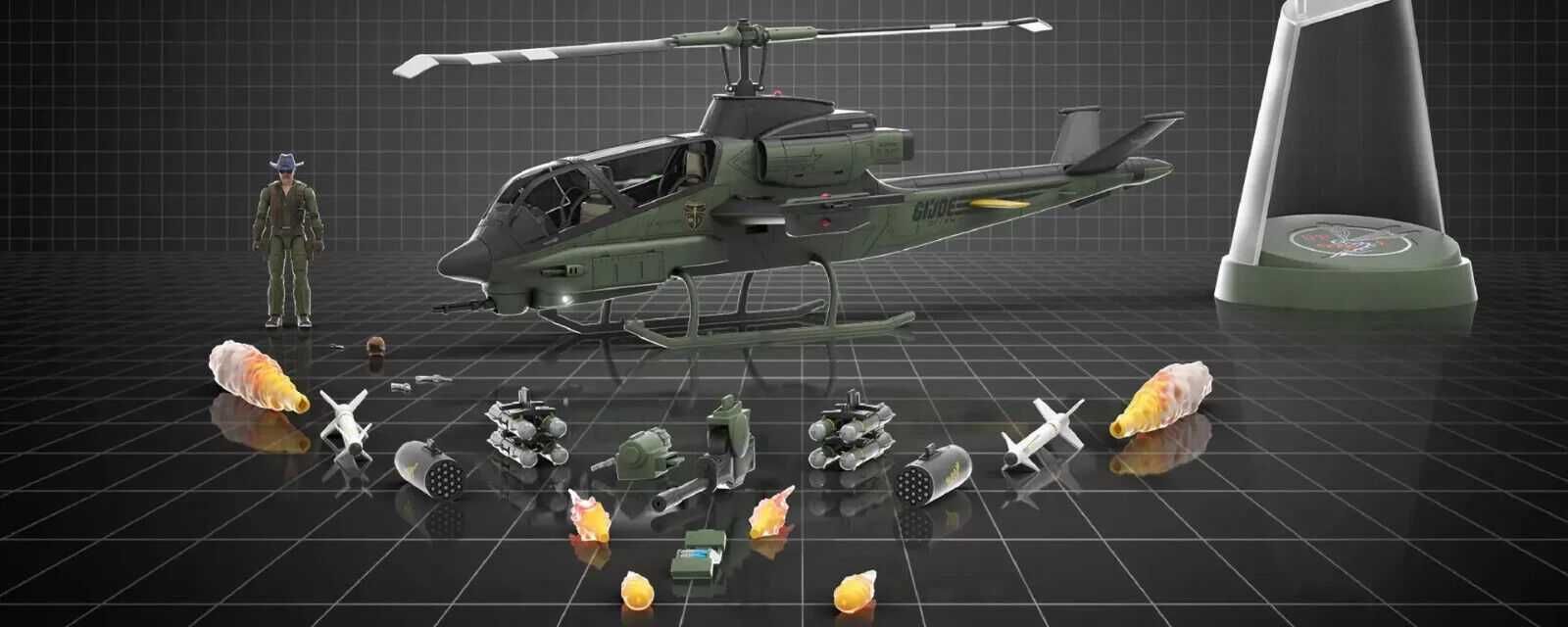 Haslab G.I. Joe Classified Series G.I. Joe Assault Copter Dragonfly