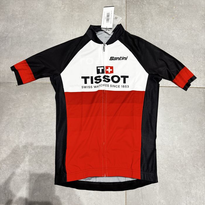Koszulka rowerowa Santini Tissot rozm. XL