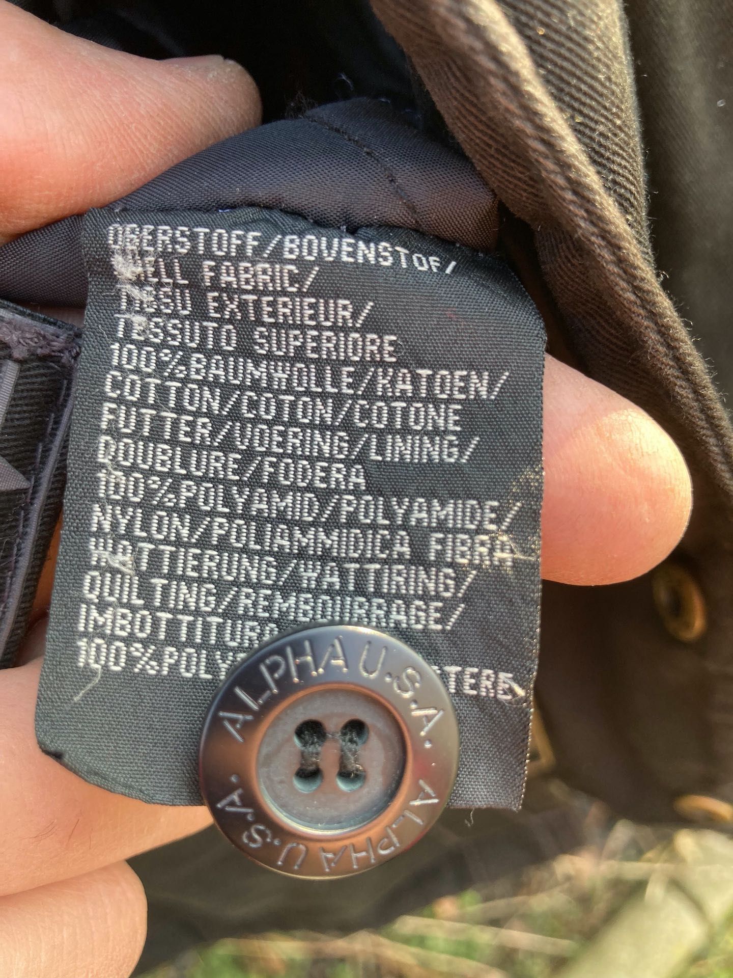 Kurtka Alpha Industries Plant Index XXXL