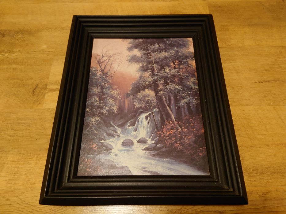 Obraz w drewnianej ramie