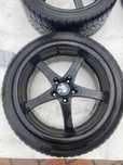 Alufelgi pięcioramienne 19"x9" 5x120 BMW z oponami zimowymi