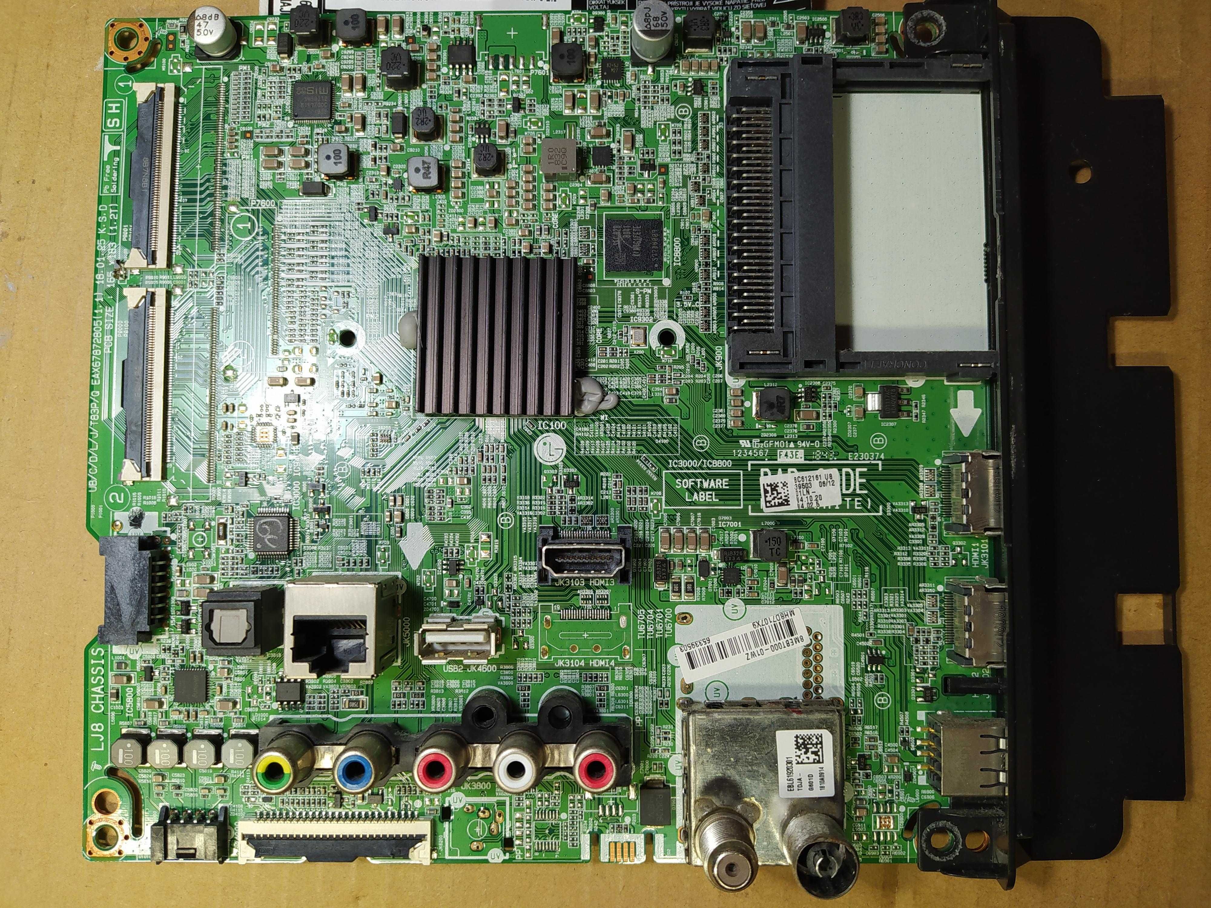 placa de tv LG  LG 55uk6200