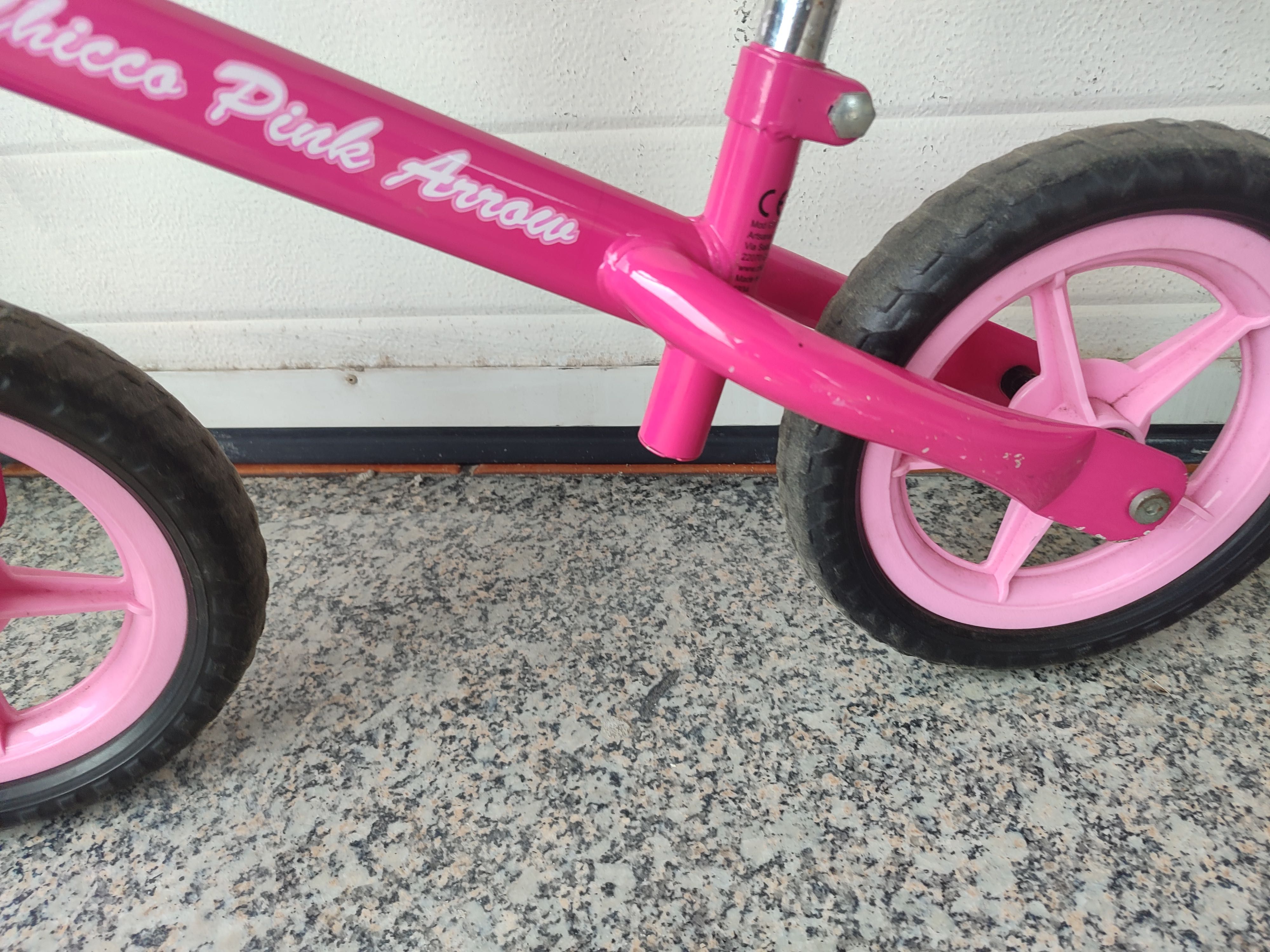 Bicicleta equilíbrio sem pedais