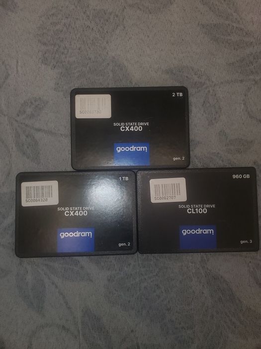Ssd диски Goodram 960gb/1tb/2tb TLC.