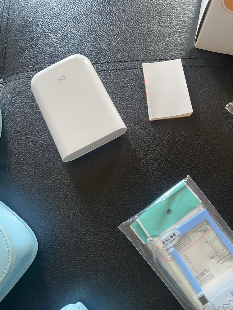 Conjunto câmara Instax e impressora fotográfica Xiaomi