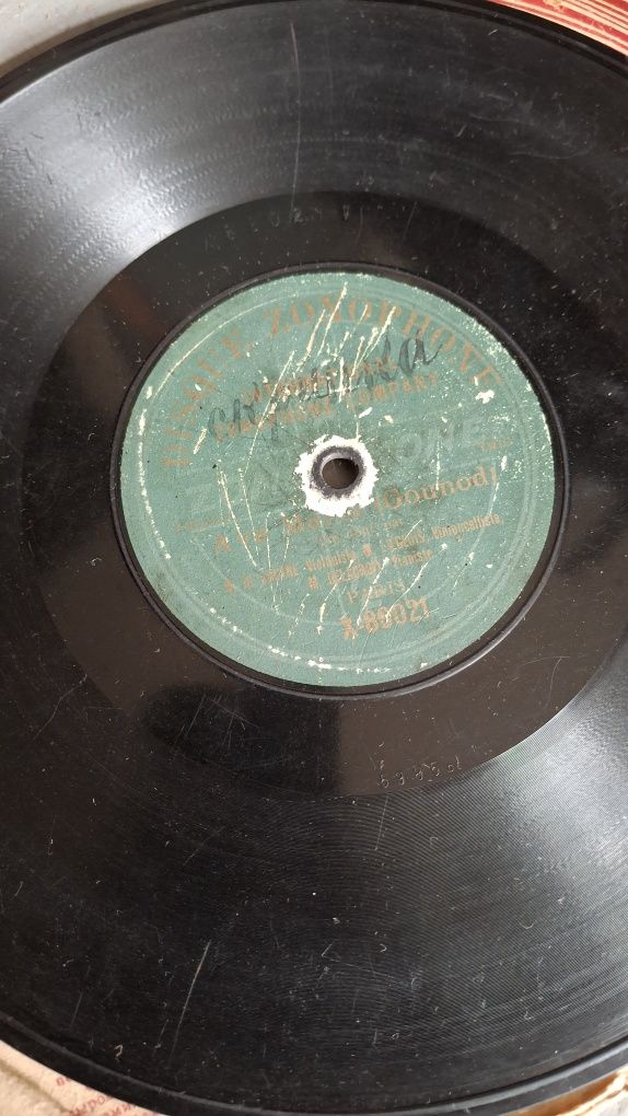 Пластинка грамофонна zonophone