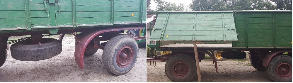 Sprzedam Przyczępę Sztywna 14 ton HL - Niemka - Drewnianka - brandys