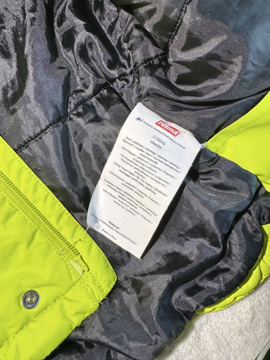 Комплект, зимовий комбінезон, зимова куртка і напівкомбінезон Reima