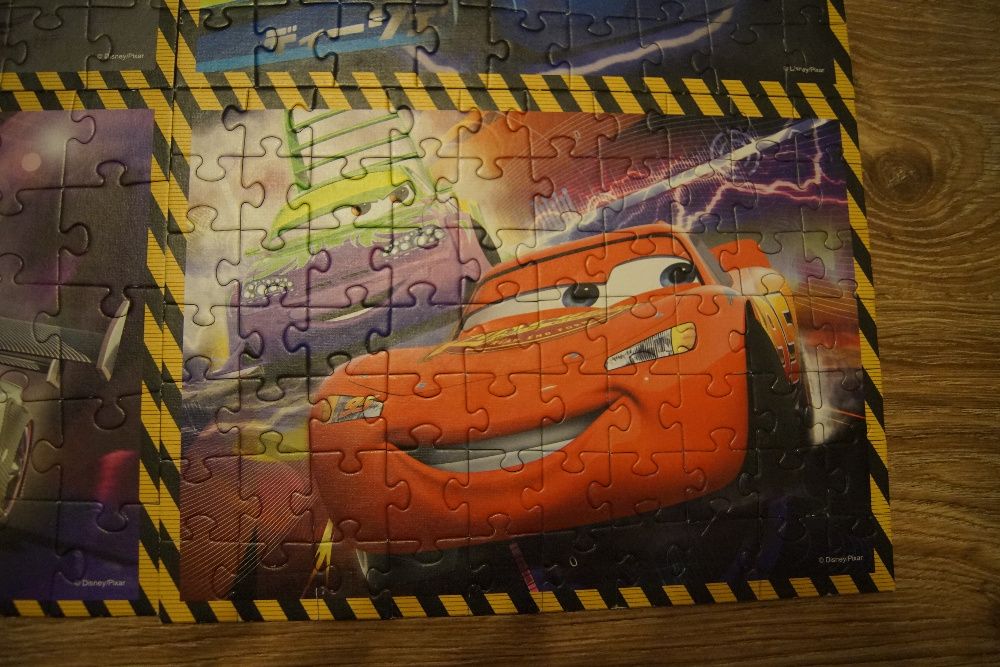 puzzle Cars Disney Pixar 4 w 1