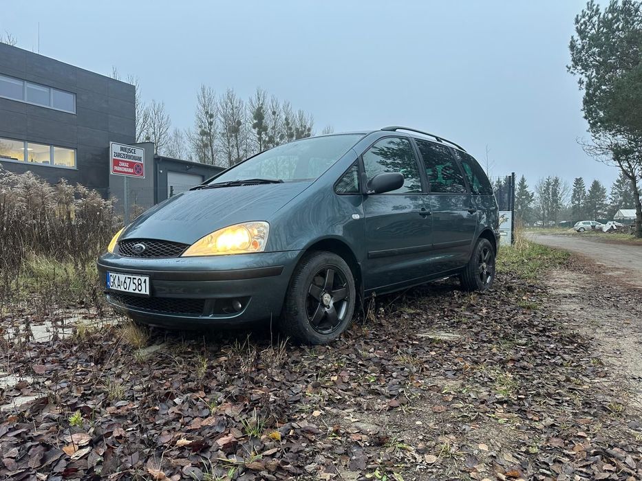 Ford Galaxy 7 osobowy skóry zarejestrowany