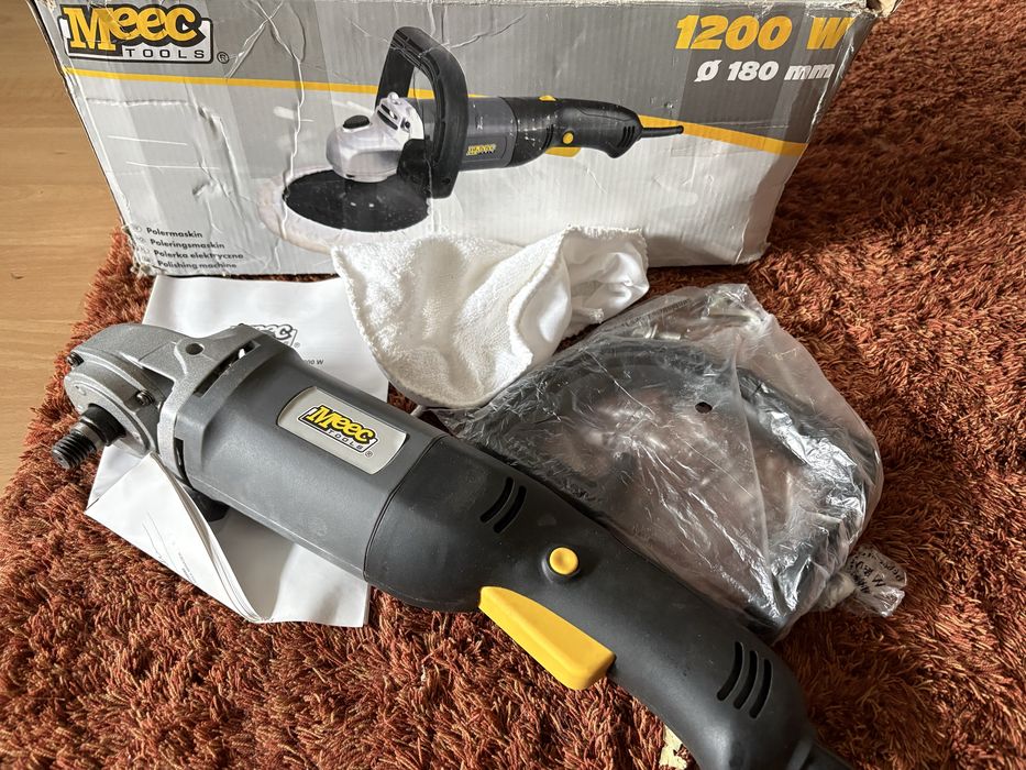 Dwie polerki polerka elektryczna 1200W 180mm