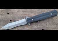 Sztylet nóż handmade 3,98 mm pochwa skóra bushcraft survival woodlore