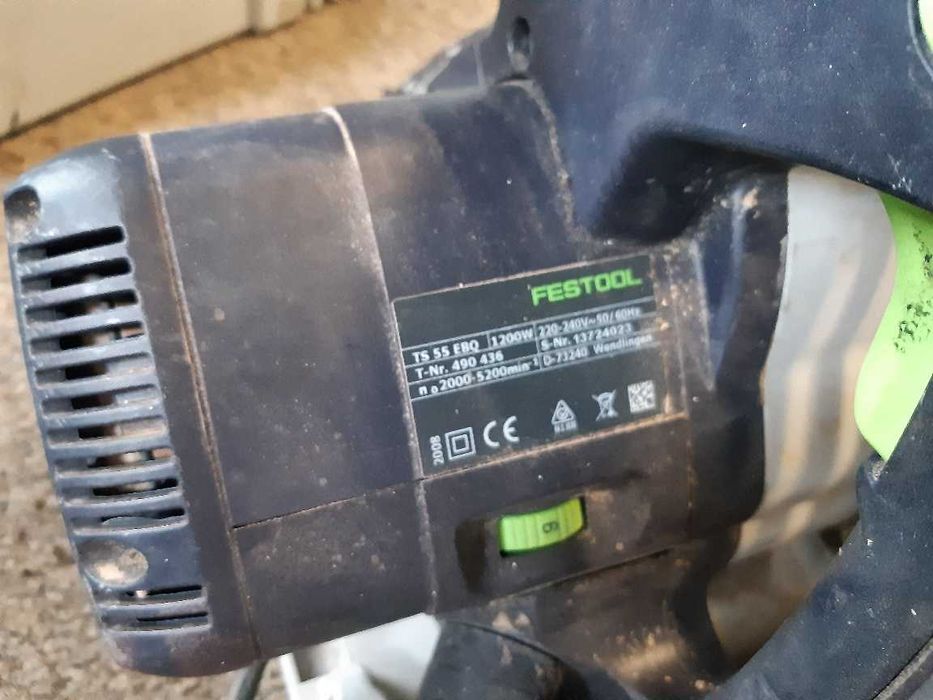 Pilarka tarczowa zagłębiarka FESTOOL TS 55 EBQ + skrzynia