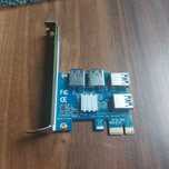 Adapter Rozdzielacz Portu PCI-E USB RISER SPLITTER