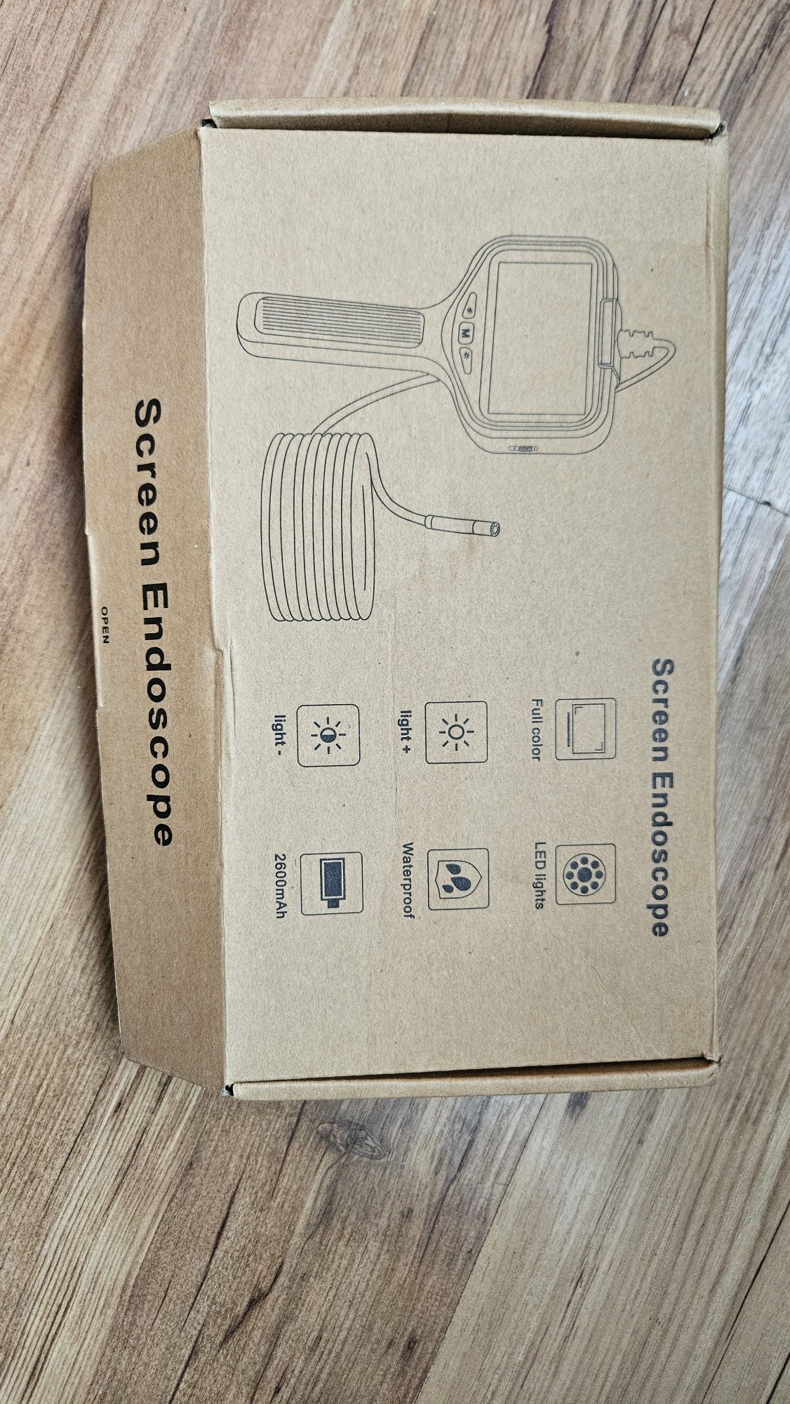 Kamera endoskopowa 2m podświetlenie