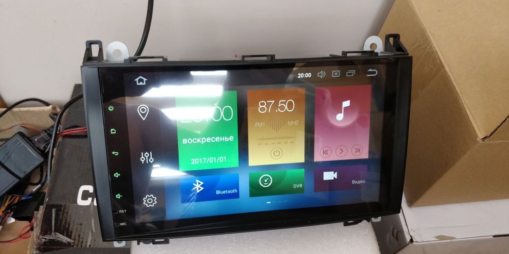 Магнитола Mercedes R, b-class ML Vito Viano W204,220 Android WiFi GPS
