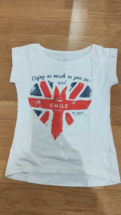 Saia Peito Ganga Prénatal e T-shirt Tiffosi - 7 Anos
