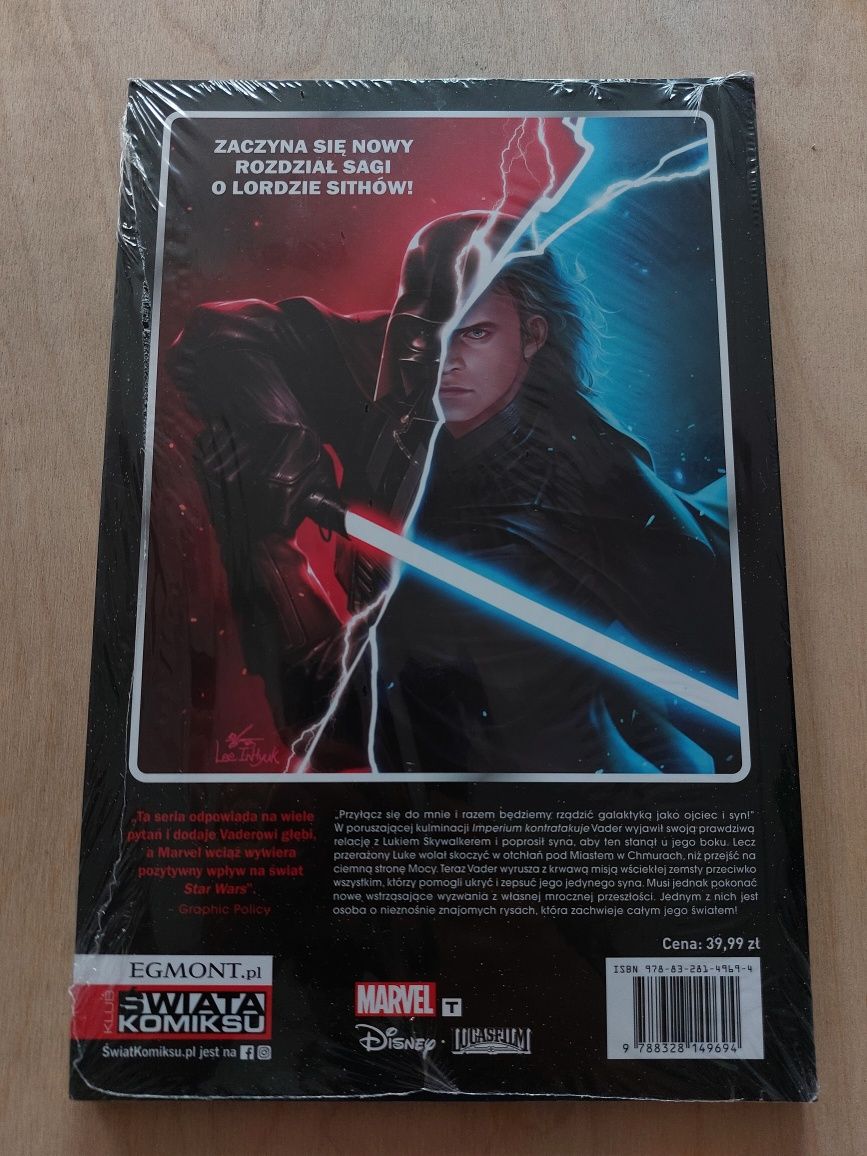 Star Wars Darth Vader Mroczne Serce Sithów - komiks