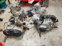 Silnik Suzuki Kingquad 500. 700. 750 dyfer most blok cylinder czesci