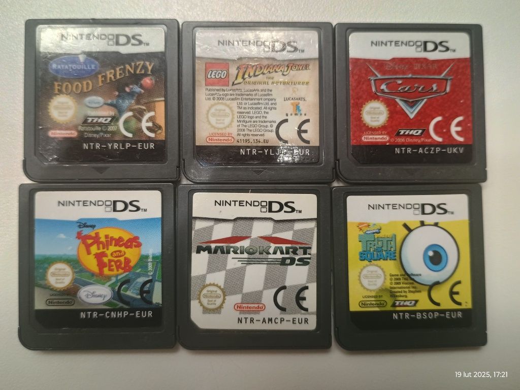 Konsola Nintendo DSi + 6 gier