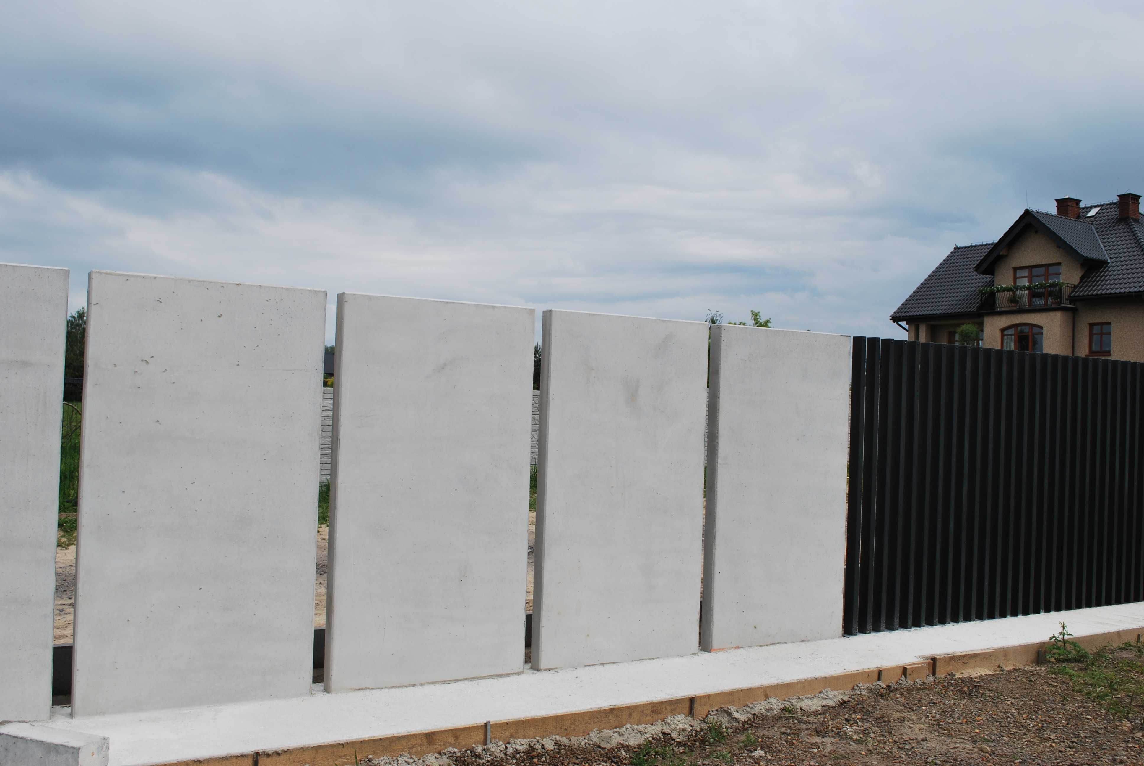 Mur ogrodzeniowy | nowoczesne ogrodzenie | elka ogrodzeniowa