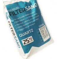 Песок кварцевый для фильтров бассейнов. Фракция 0.8-1.2 мм, 25 кг